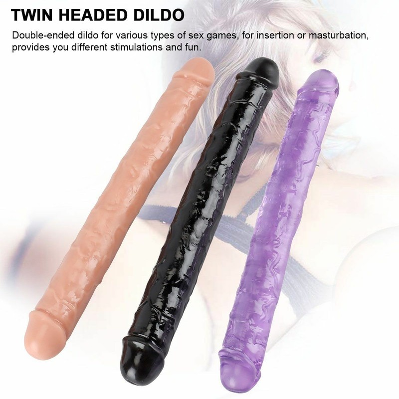Double Ended Dildo-Dual Sided-Headed Penetration Dong For WOMAN COUPLES MEN gallery