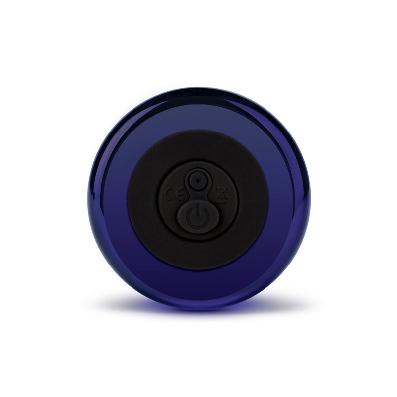 Gläs 4" Remote Controlled Vibrating Dotted G-Spot/P-Spot Plug gallery