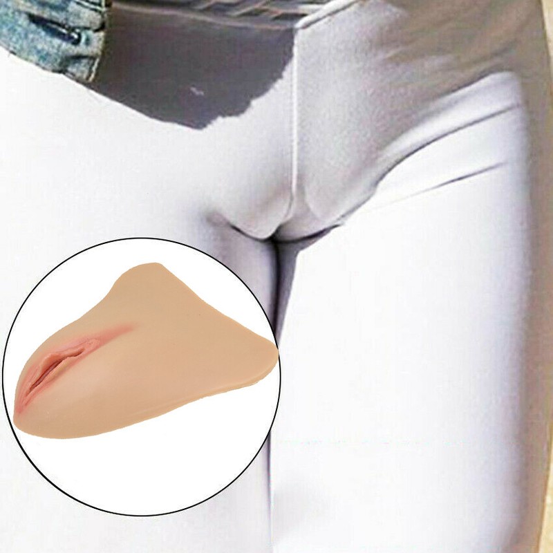 Sissy Men Control Gaff Panties Insertable Pads Vagina Underwear Crossdresser TG