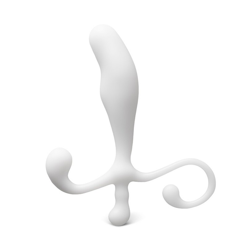 Dual Perineum & Prostate Massager Pull Loop Ring P-Spot Anal Sex Toys for Men