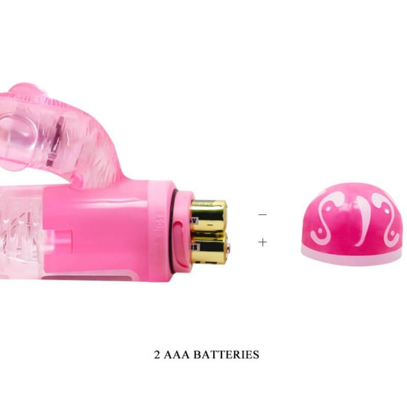 Dance Lovers - Rabbit Vibrator with Rounded Glans 10 Speed Pink gallery