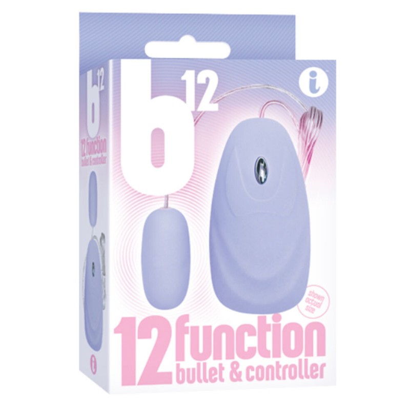 The 9&rsquo;s B12 Bullet & Controller Baby Blue – 12 Function Vibrator Vibe