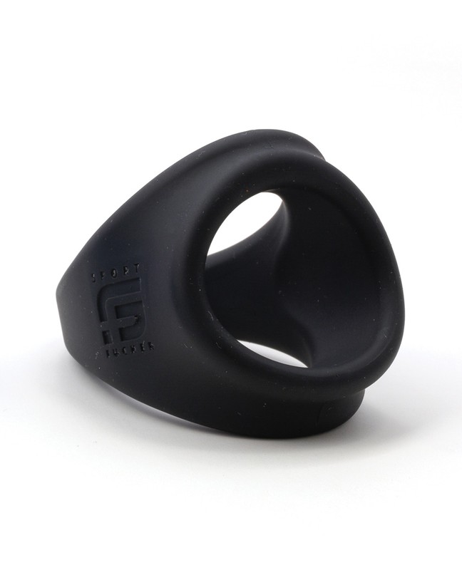 Penis Ring Body-Safe Silicone C Sport Loveer Baller Ball Stretcher Black gallery