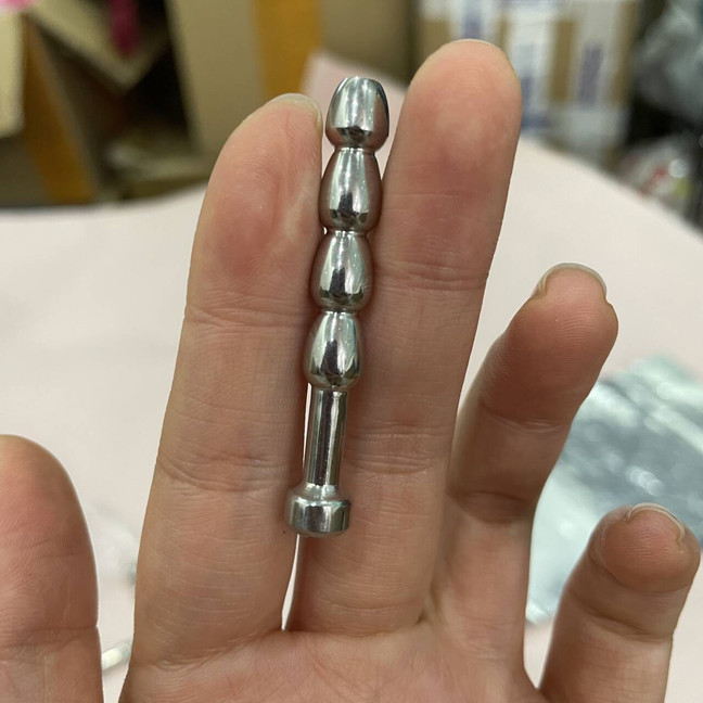 Sounding Male Penis Plug Stainless Steel Hollow Stretchers Sex Toys Bondage SM gallery