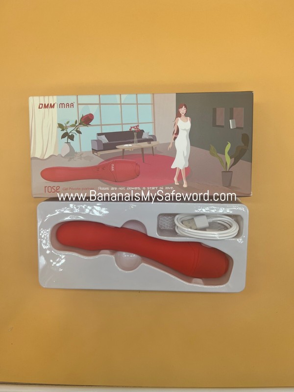 Kissed by A Rose Vibrator Massager with Heating - USB Chargeable NEW gallery