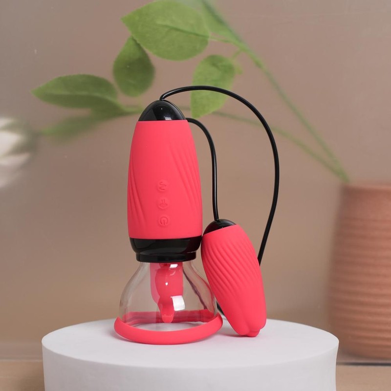Nipple Clitoral Vaginal Suck Vacuum Pussy Pump Massager Vibrator Women Sex Toys gallery