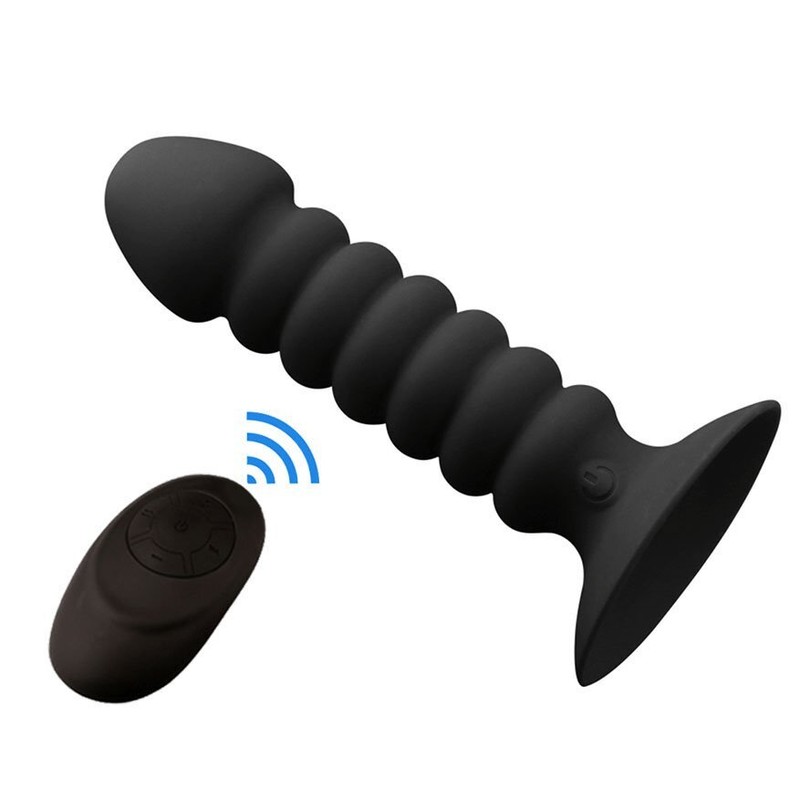 Wireless Remote Control Vibrating Anal Butt Plug Beads vibe Sex-toys for Couples gallery