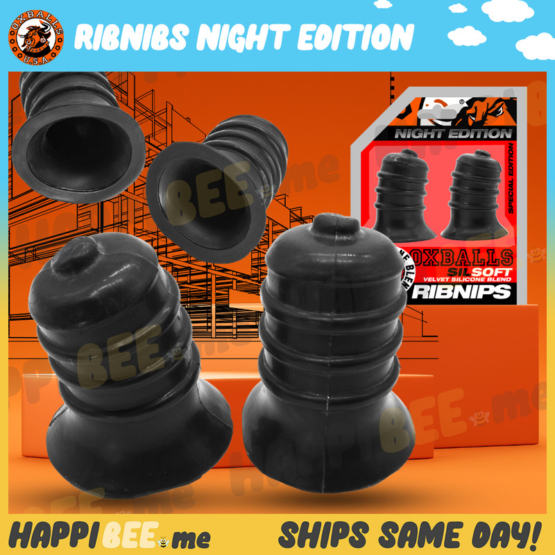 OXBALLS Ribnibs Nipple Sucker🍯BDSM Tugger Vacuum Suction Cup Enlarger Sex Toy