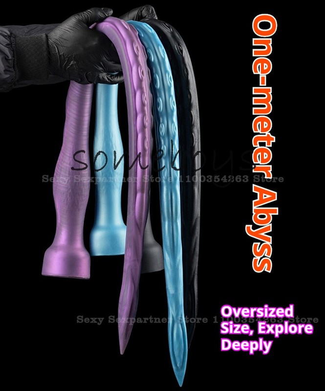 1.07m Super Long Tentacles Anal Whip Dildos Huge Butt Plug Anal Dilator Sex Toys gallery