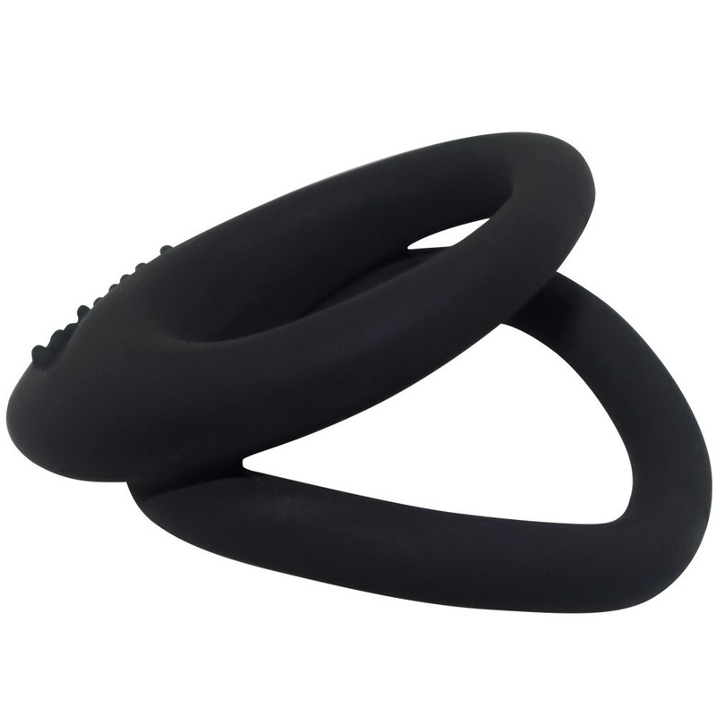 Silicone Soft Stretchy Penis Cock Ring Erection Sling Ball Stronger Sex Toy NEW gallery