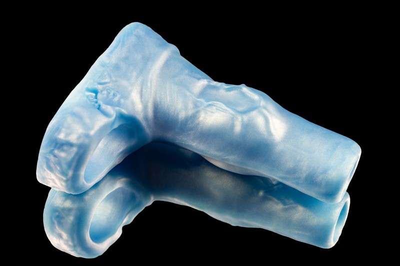 Knotted Sheath-Girth cock-Knot penis sleeve-Enlarger Penis-Platinum Silicone Toy