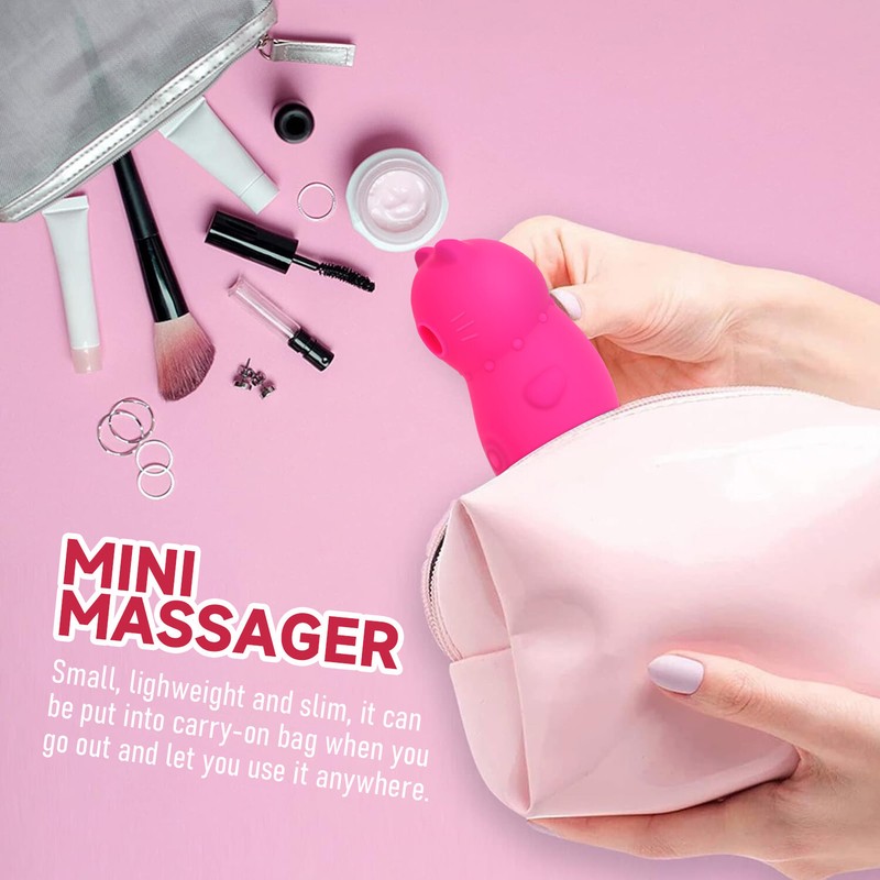 ROSY RED-Sucking-Vibrator-Clit-Sucker-Nipples-Women-Massager Sex-Toy for-Women gallery
