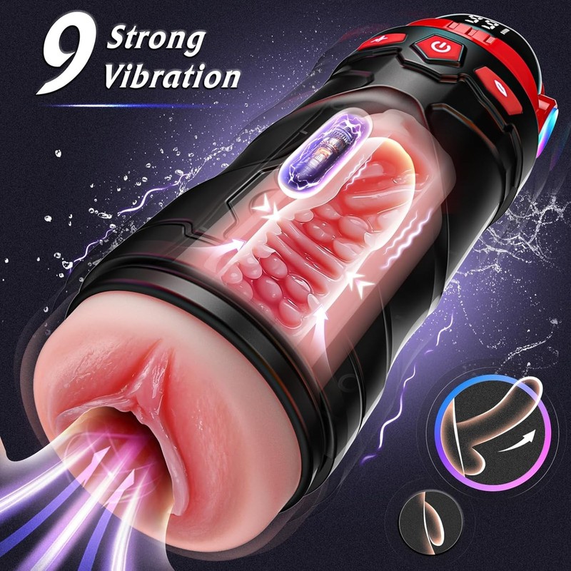 Discreet Male Masturbator with Lifelike Inner Sleeve for Immersive Experience gallery