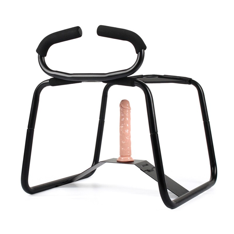 Sex Chair Sex Furniture BDSM Love Seat with Dildo Blindfold for Couples Sex Toys gallery