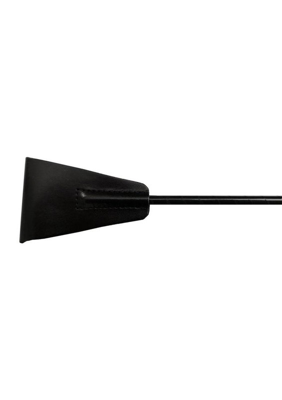Fetish Play Riding Crop Vegan Leather - Black gallery