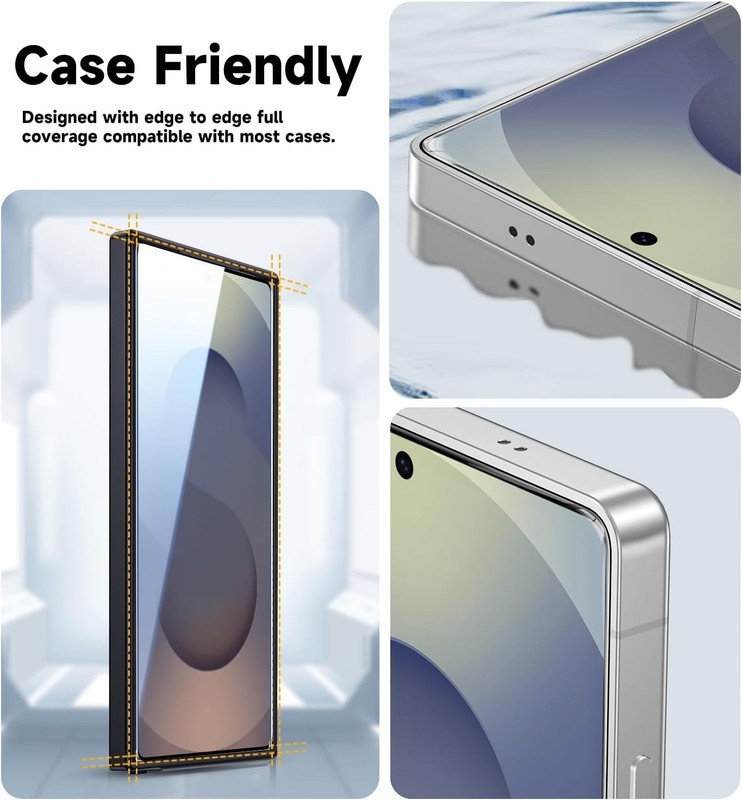 Auto Dust Elimination Screen Protector for Samsung Galaxy S25 Ultra Easy Install gallery