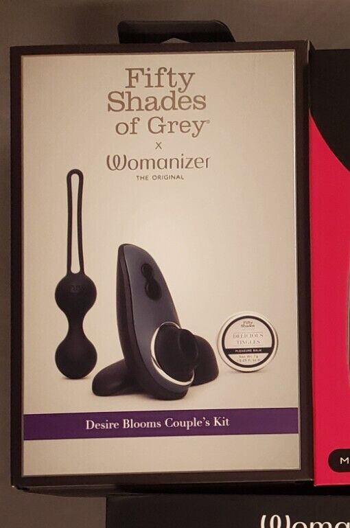 Fifty Shades of Grey x Womanizer Desire Blooms Gift Set 3 Piece Kit