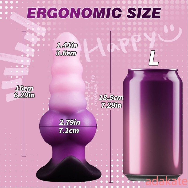 Upgraded Wearable Suction Cup T Base Ergonomic Butt Plug Wearable Hands Free gallery
