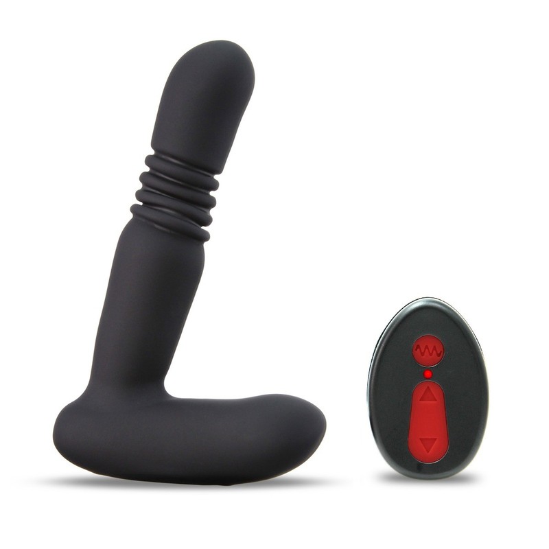 Rechargeable Thrusting Anal Plug Vibrator Prostate Massager with Remote Control gallery