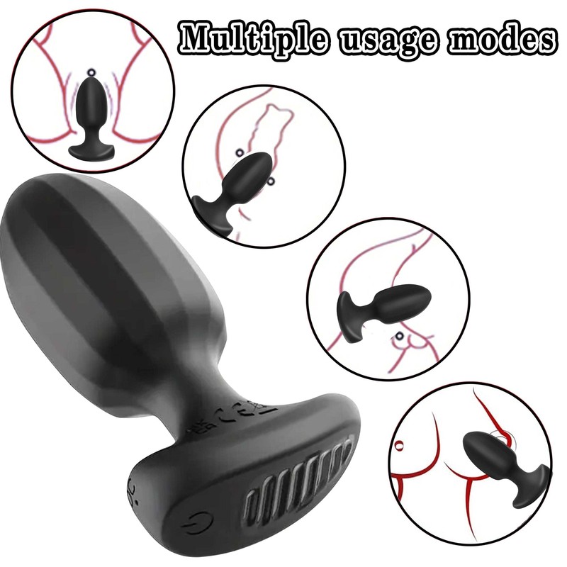APP Wireless Control Anal Vibrator Butt Plug Men Prostate Massager Stimulator US