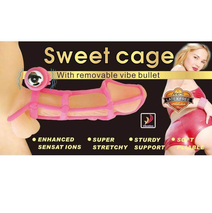 Dance - Phallic Cage and Pink Vibrating Silicone Ring gallery
