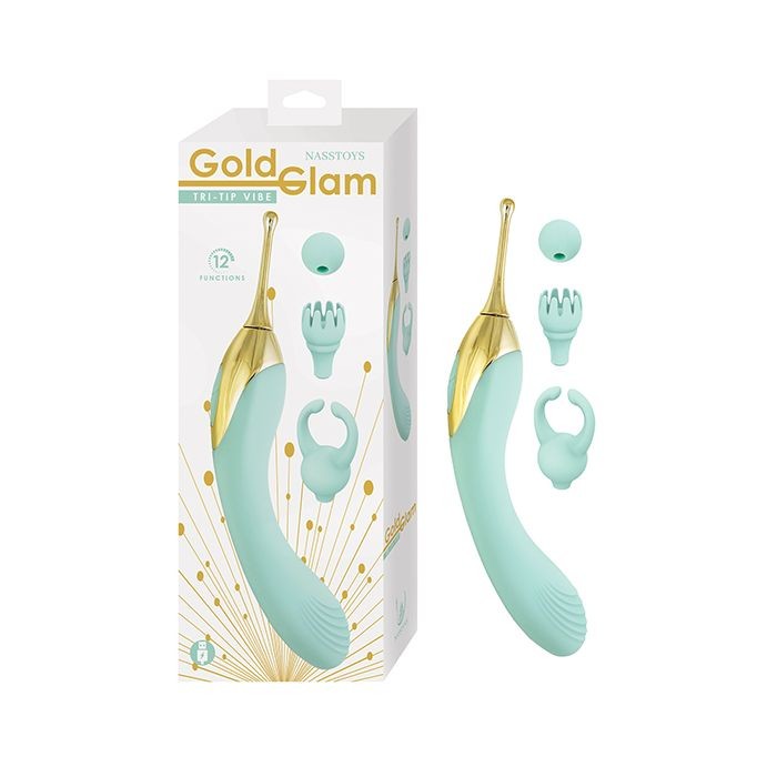 Nasstoys Gold Glam Tri-Tip V*be - Aqua