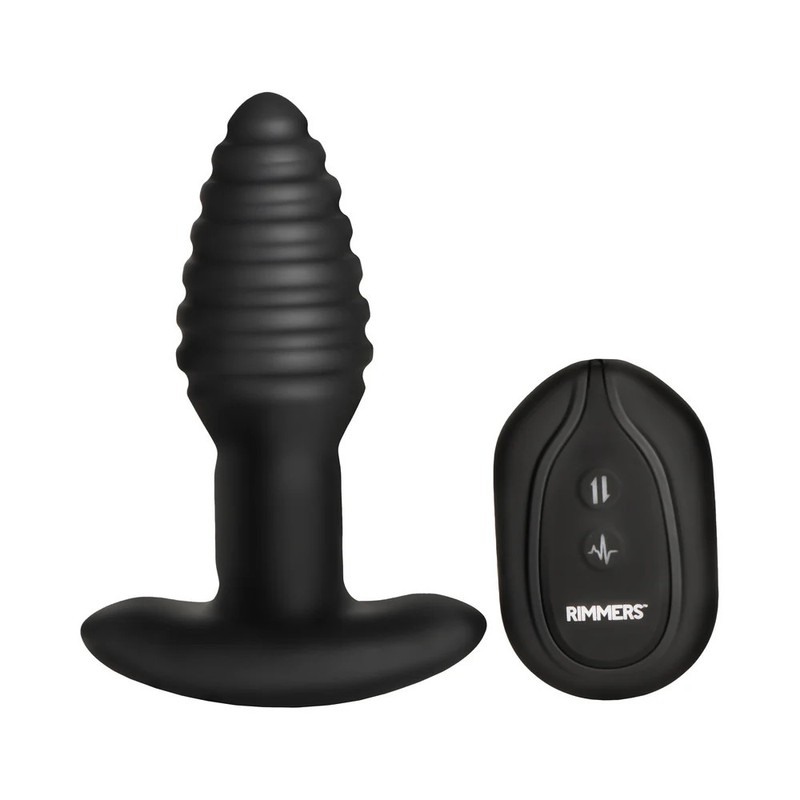 Rimmers Model-E Vibrating Rimming Plug with Remote Control gallery