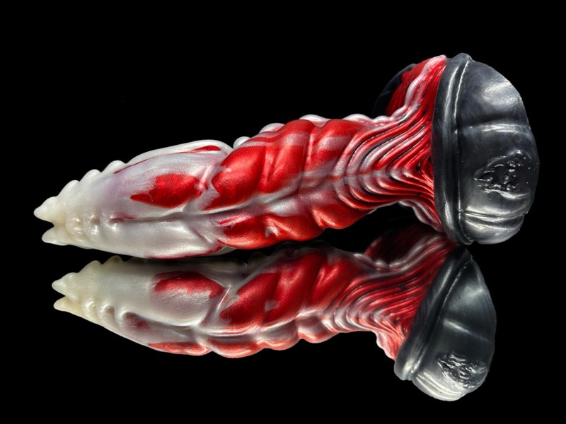 Fantasy Dragon Dreamong 7 inch platinum silicone monster sex toys gallery