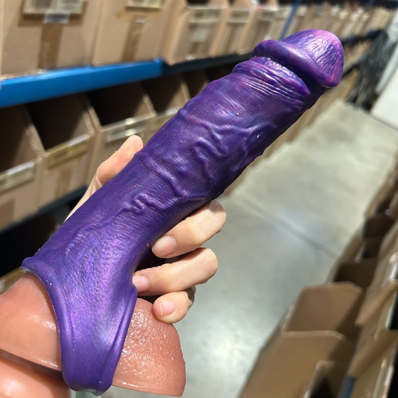 Fantasy Penis Sheath Realistic Texture Sleeve Cock Enlarger Enhancer Extender US