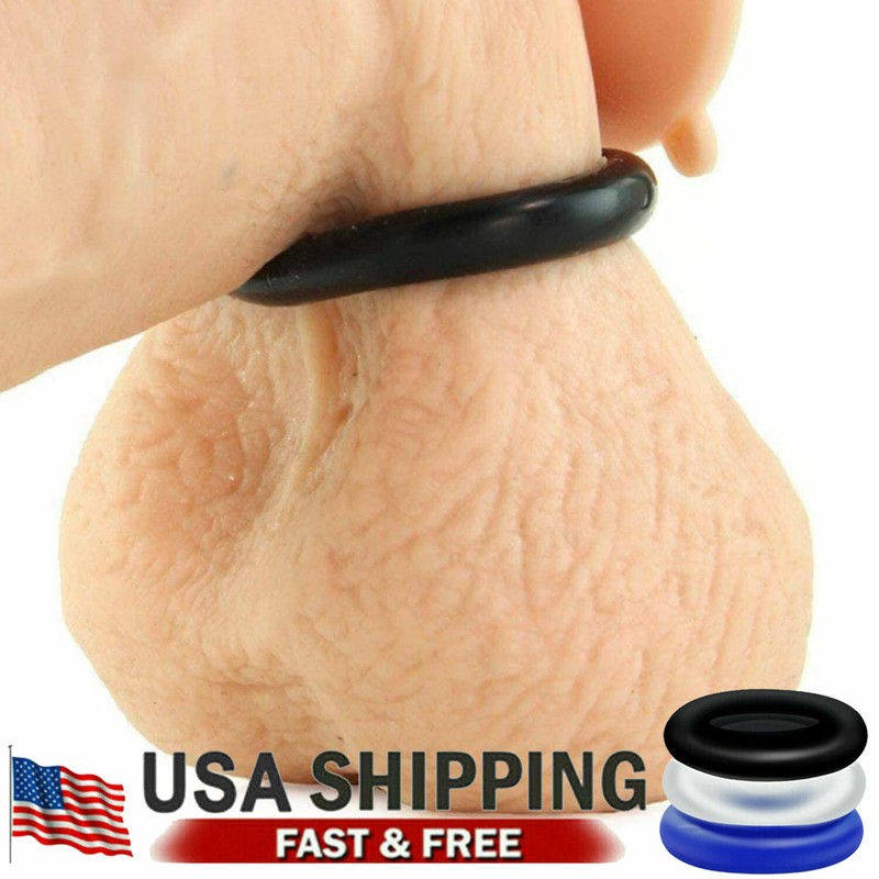 Cock Ring Stay Hard Penis Enhancer 12 Pack Erectile Dysfunction Sex Toy For Men