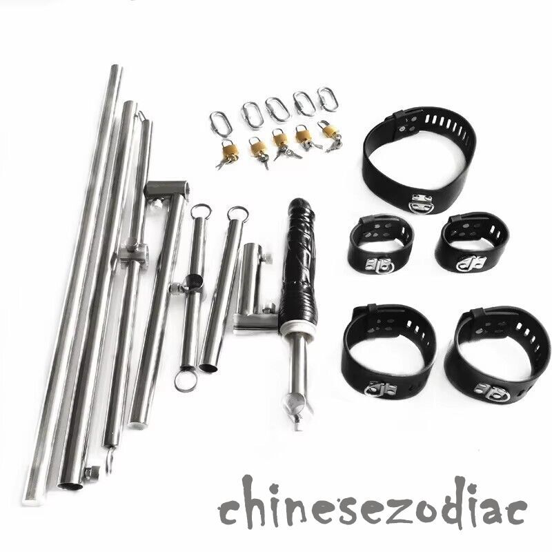 BDSM Restraints Metal Frame Handcuff Slave Neck Collar Products SM Sex Toys gallery