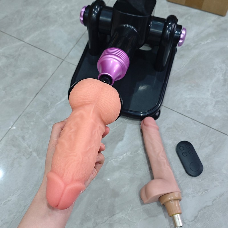 Electric Fucking-Sex Machine Thrusting Big XXL Wide Dildo Masturbation Sex Toys