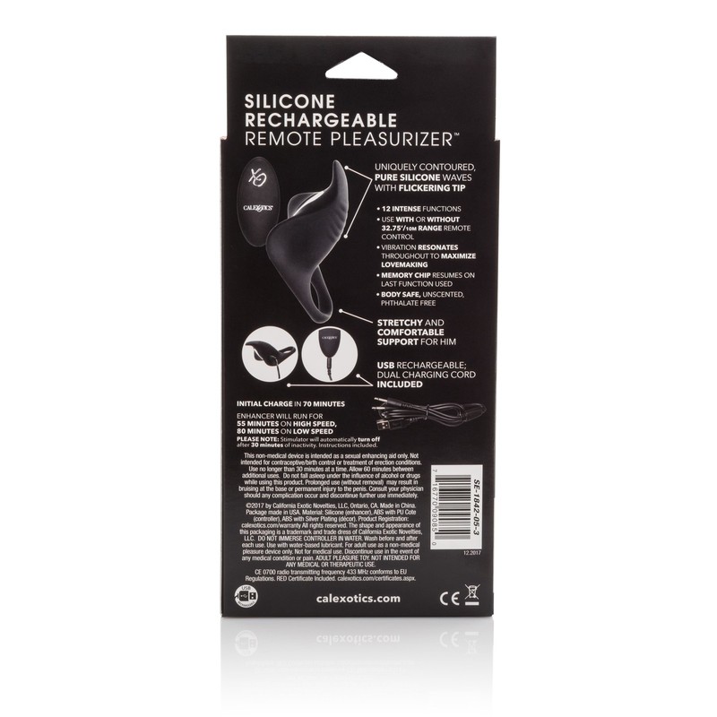Silicone Rechargeable Remote Pleasurizer gallery
