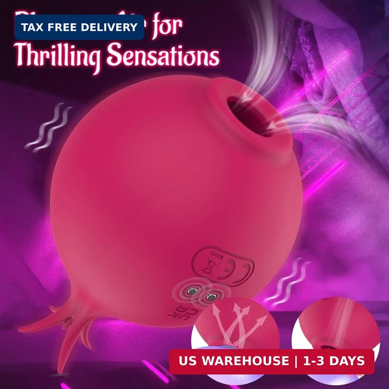 Sex Toys Dildo Vibrator - Upgraded Adult Toys with 5 Sucking & Vibrating Modes f gallery