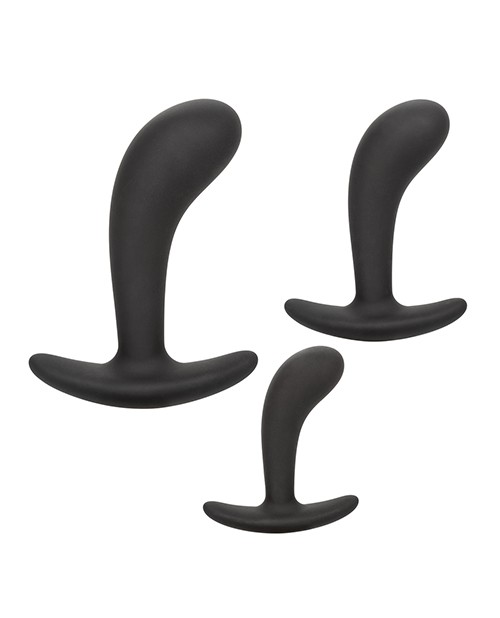 Silicone Anal Training Prostate Kit - Black gallery