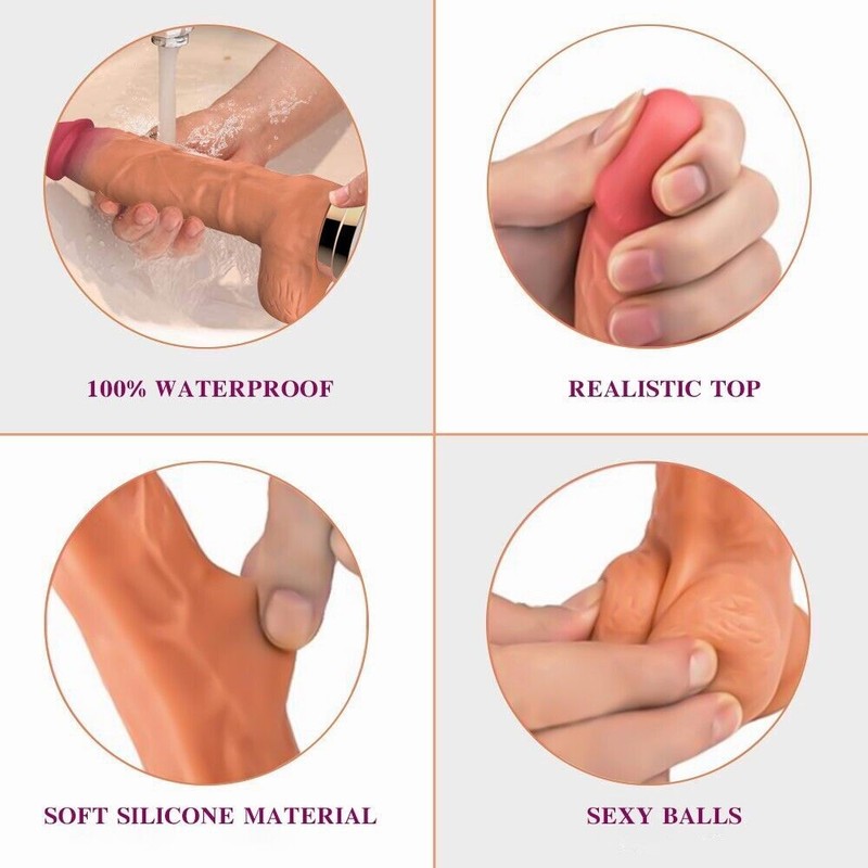 Automatic 3 Thrusting Dildo Sex Machine for Women Hands-Free Sex Toys Heating gallery