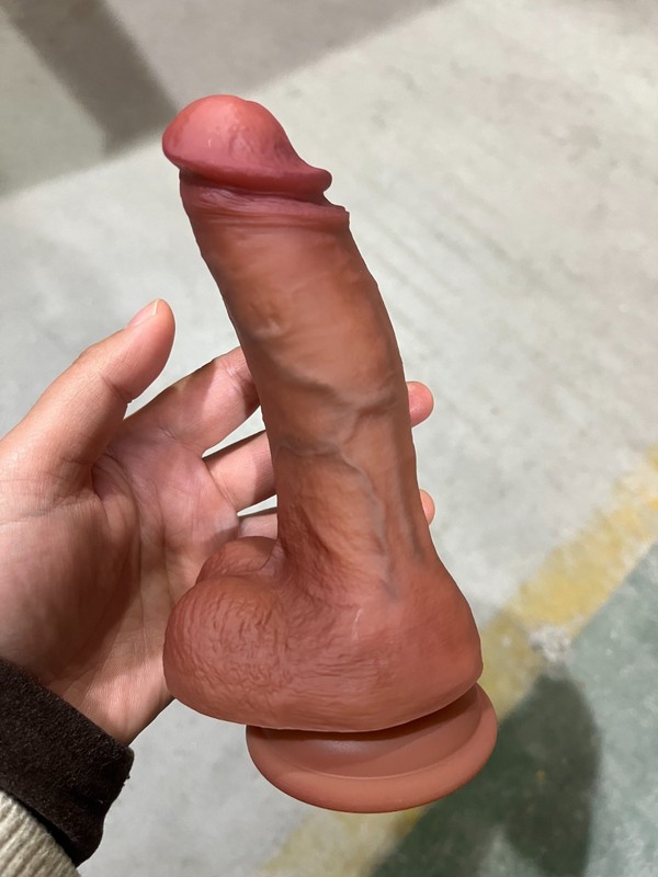 6 inch Realistic-Small-Beginner-Penis-Dong-Anal-Dildo-Cock-Butt Plug-Women Toy gallery