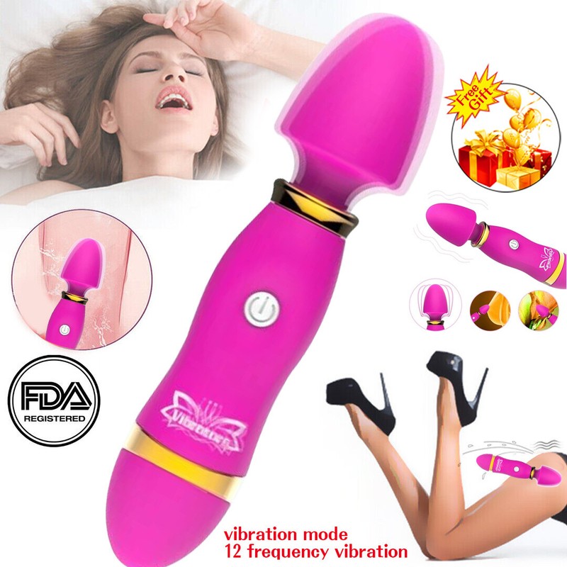 Anal-Clit-Dual-Vibrator-G-Spot-Dildo-Rabbit-Adult Sex Toy-Massager Women-Couples