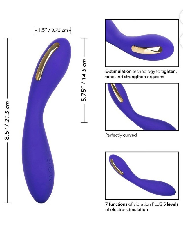 CALEXOTICS- Impulse Intimate E-Stimulator Luxury Kegal Vibrating Wand gallery