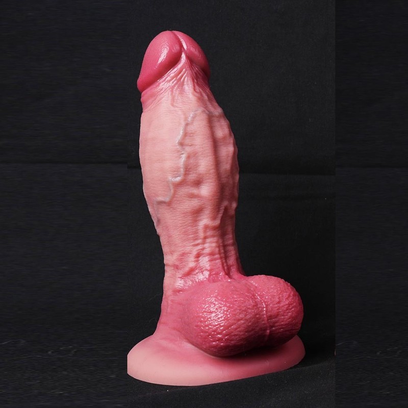 Dildo 22CM Realistic Lifelike Big Real Dong Suction Cup for Women Use Lubricant gallery