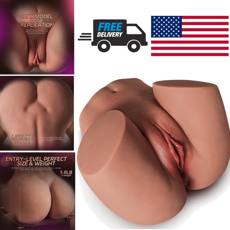 Dual Channel Male Masturbator 5.8 Pound Wheat Design for Maximum Stimulation