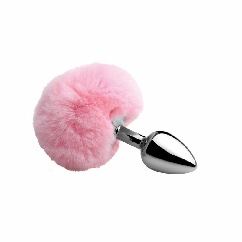 Fluffy Bunny Tail Anal butt plug Animal Play Fetish Gear