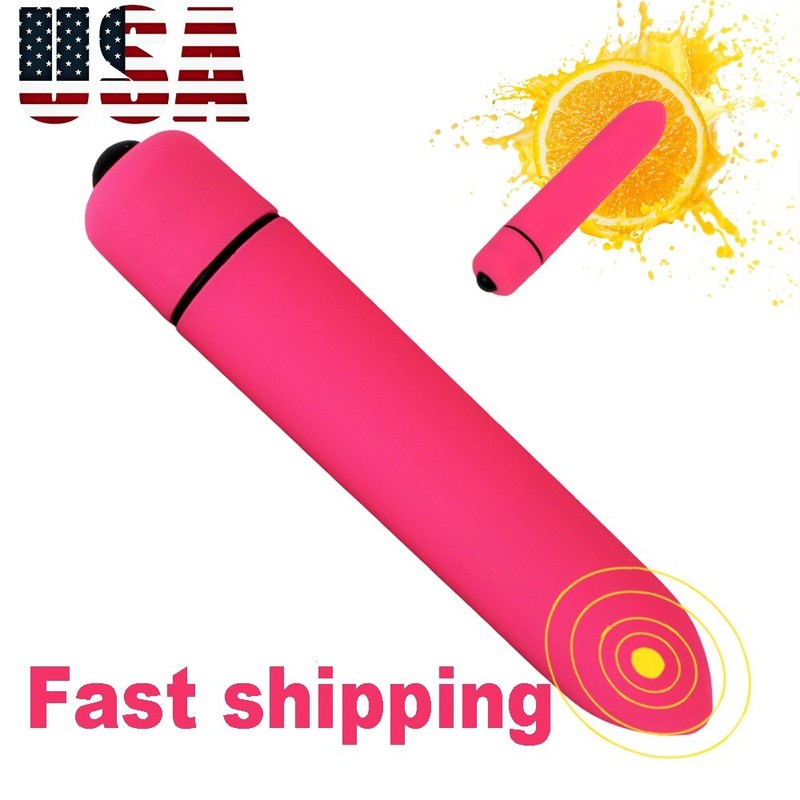 Mini Bullet Vibrator G-spot Anal Plug Clit Dildo Massager Sex Toys for Women