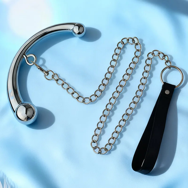 Prostate Massage Anal Plug Bondage Leash Slave Couples Play Sex Toy Men Women gallery