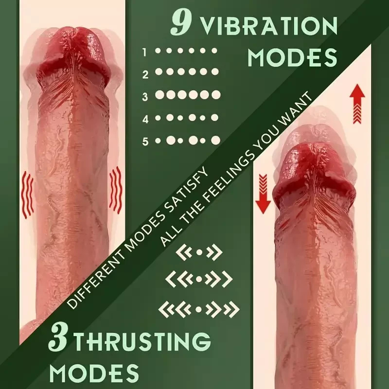 Thrusting Rotating Heating Suction Cup Dildo G-Spot Vibrator Sex Toys for Women gallery