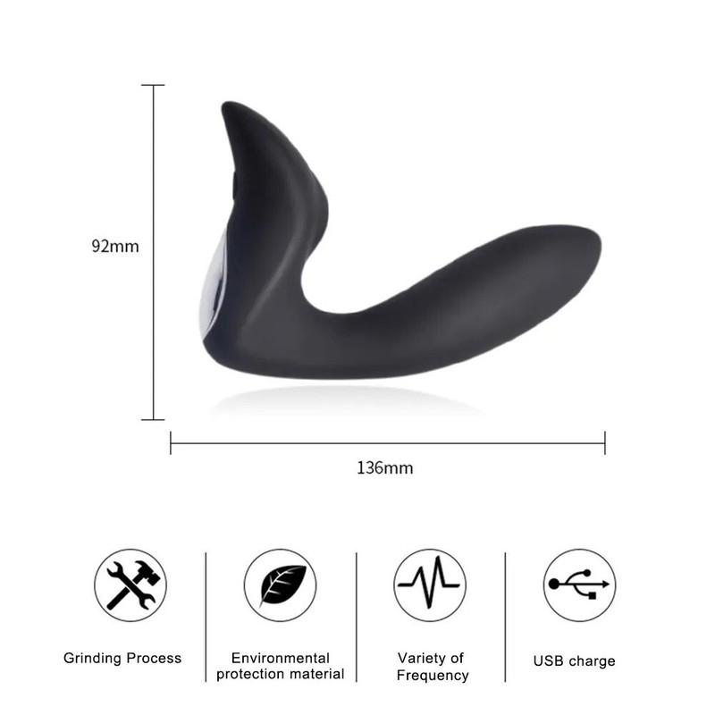Sex Toy Vibrating Prostate Massager Anal Male, Remote Control - FAST SHIPPING gallery