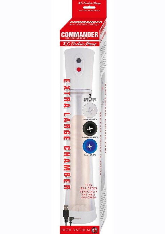 Commander Extra Large Electric And High Vacuum Rechargeable Pump gallery
