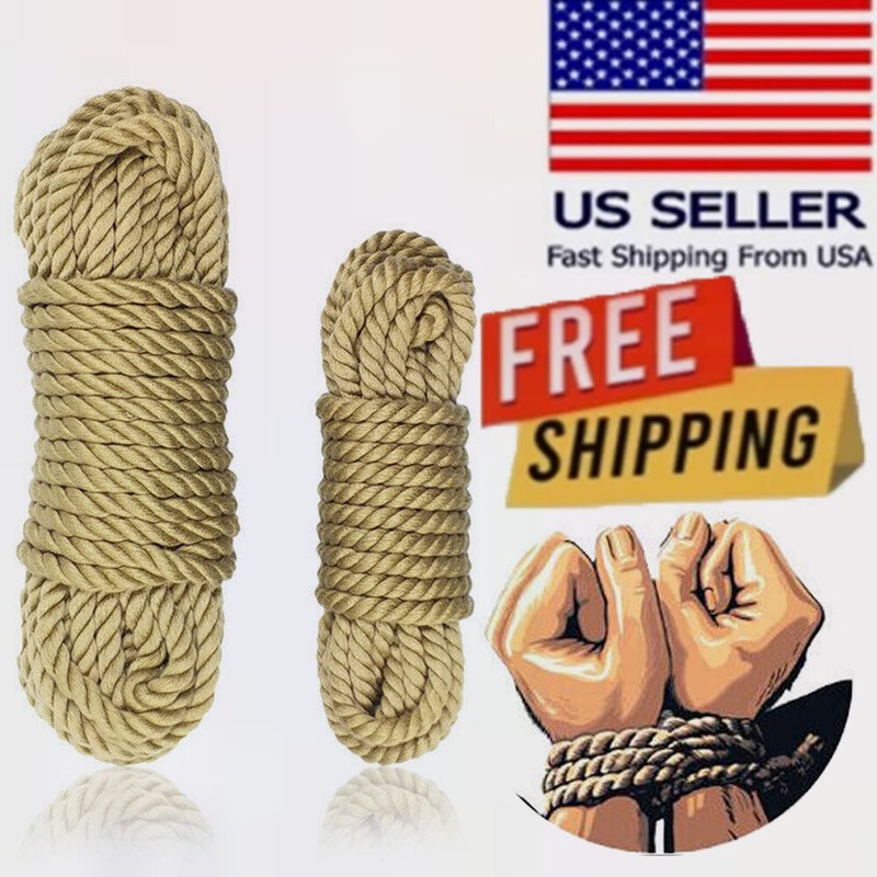5/10m Restraint Japanese Shibari Rope BDSM Bondage Hemp Adult SM Tie Up Sex Toys