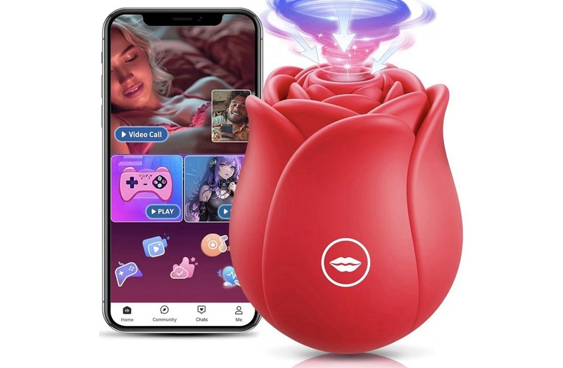 Rose Sex Toy Sucking Vibrator Sex Toys Adult Toys for Women Sexual Pleasure Tool