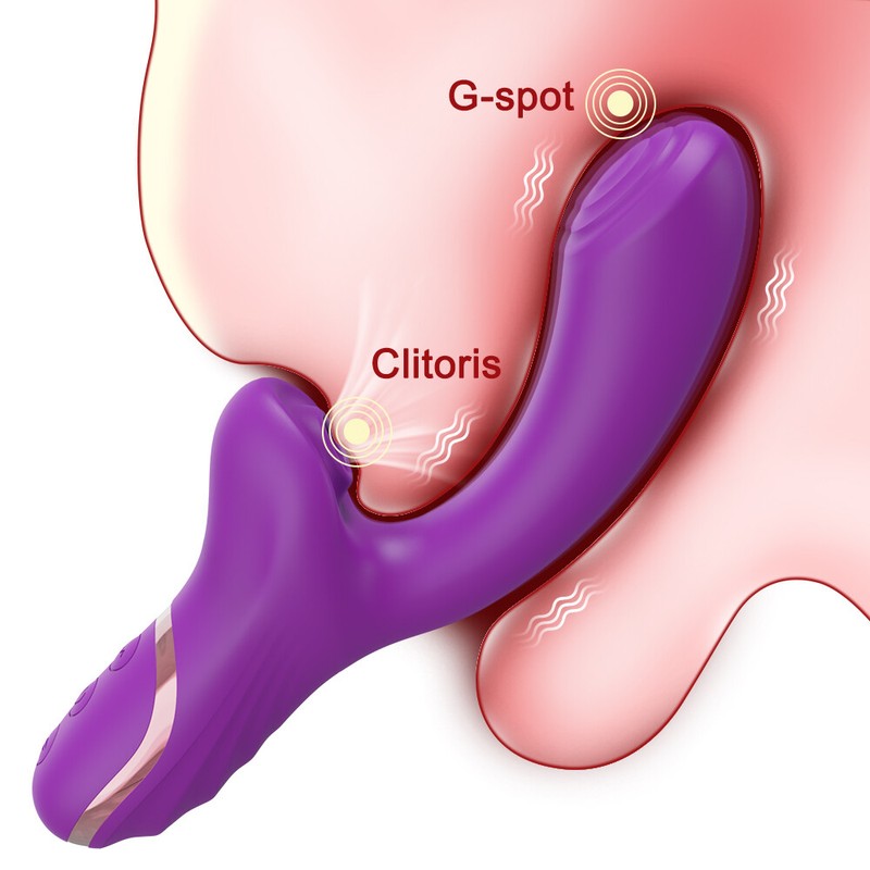 Sucking Vibrator Clit Sucker Dildo Women G-spot Massagers Sex Toys for Women